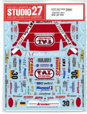 DC1262 1/24 911 GT1 #30 LM 1997  (T社1/24対応）　STUDIO27　