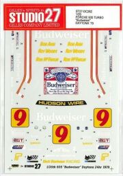 DC262 1/20 PORSCHE 935 TURBO "Budweiser" DAYTONALM'79(T社1/20　935対応）