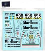DP194  1/24 Lancia Stratos Turbo Marlboro Gr.5 Giro D' Italia '76  (DECAL POOL)