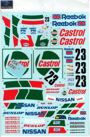 DP219 1/12 Nissan Skyline R32 GT-R Castrol #23 Macau Guia '90 for Fujimi  (DECAL POOL)