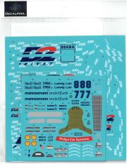 DP236  1/24 AMG Mercedes Benz D2 #7/8 C-Class DTM'94　(DECAL POOL)