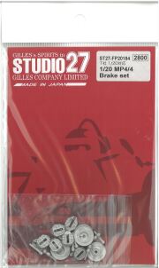 FP20184   1/20 MP4/4  Breke set (T社1/20対応）