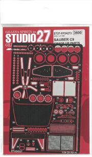 FP24273 1/24 SAUBER-C9 GRADE UP PARTS  (H/R社1/24対応）