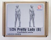 HD03-0569 1/24 Pretty Lady (B)  フィギュア Hobbydesign