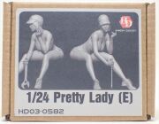 hd03-0582 1/24 Pretty Lady〔E〕  フィギュア Hobbydesign