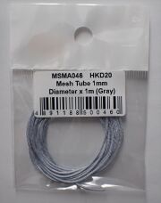 msma046	Mesh Tube 1.0mm   diameter x 1m (Gray)　 (MSMcreation)