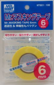 MT601  Mr.マスキングテープ 6mm (MR HOBBY)
