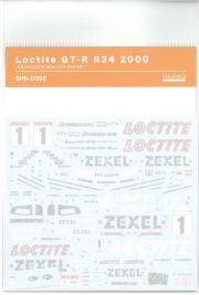shk-d396  1/12 Loctite GT-R R34 2000 (T社1/24LOCTITE GT-R対応）