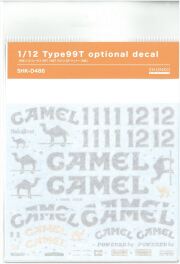 shk-d486  Type99T optional decal (B社 1/12 ロータス99T　モナコGP　ウィナー対応対応）