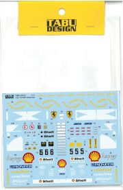 TABU20163  1/20 F310B Fullsponsor decal(F社1/20対応）