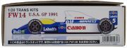 TK2079  FW14 U.S.A. GP 1991  1/20　TRANS KITS (F社1/20　FW14B）