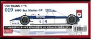 TK2095   019 San Marino 1990 1/20 TRANS KITS