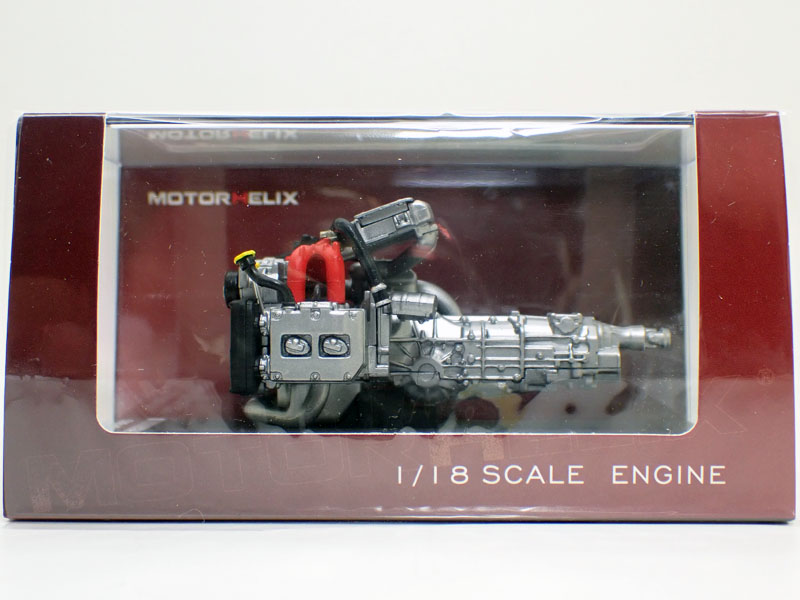 1/18 スバル EJ20 エンジン モデル完成品 MOTORHELIX(モーターへリックス) M90119