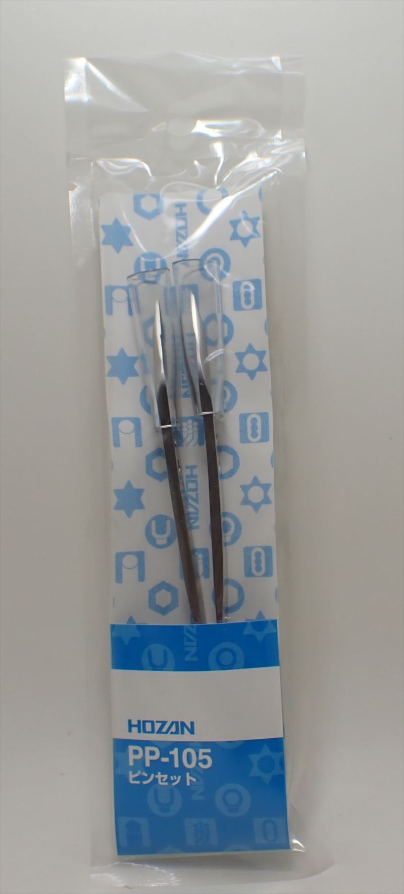 PP-105 強力ピンセット 肉厚 ヤスリ目付き