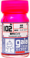 G102 蛍光ピンク　内容量：15ml　蛍光色