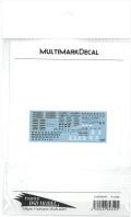 144DSD003  1/144  FIGHTER Multi Mark Decal  (DSD-MODELS)