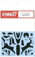 CD12007  1/12　YZF-R1M Carbon decal(T社1/12　YZF－R1M対応）