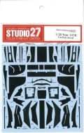 CD20044 1/20 Type 107B Carbon decal  (T社1/20　107B　FORD対応）
