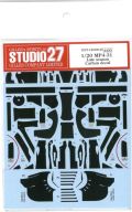 CD20045 1/20 MP4-31 Late season Carbon decal (E社1/20MP4/31対応）