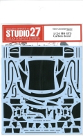 CD24028 1/24 M6 GT3 Carbon decal(P社1/24対応）