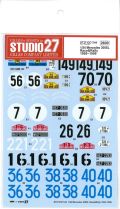 DC1144  1/24 Mercedes 300SL Race&Rally  1955～1956   (T社1/24 対応）