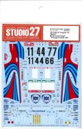 DC1182 1/24 Delta HF Integrale 16v"Martini" Momte-Carle　(H社1/24　対応）