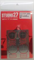 FP24222 1/24 Gr.C-car Tyre template-E (M)