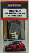 HD02-0372 1/24 MINI COOPER S JCW (FOR FUJIMI12253)