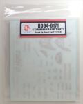 HD04-0171  1/12　YAMAHA YZR-R1M "TECH21" Dress Up Decal ForTAMIYA14133　HASEGAWA 　 Hobbydesign