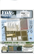 FMP0350002  1/35 U.S.M1A1 ABRAMS -GULF WAR 1991- Detail Up Parts set