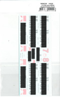 MSMD250 1/12 Mclaren MP4/8 Supplementary Decal (MSMクリエーション）