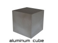 bp1342 アルミ製キューブ （aluminumcube) 35×35×35　約115ｇ