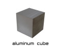 bp1341 アルミ製キューブ （aluminumcube) 30×30×30　約 70ｇ