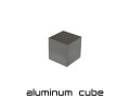 bp1338　 アルミ製キューブ （aluminumcube) 15×15×15　約 10ｇ