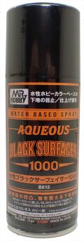 gsi-b613   水性ブラックサーフェイサー1000スプレー【GSIクレオス スプレー B613】