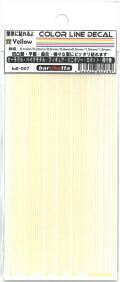 bdl-007 COLOR LINE DECALE (Yellow)