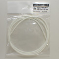 bp1415  白 シリコンメッシュチューブ 1M 外径2.5mm×内2.2mm