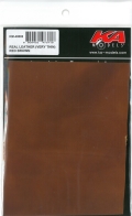 bp992　リアルレザー レッドブラウン　 140mm×150mm 厚さ0.34mm