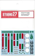 DC1252 1/24 Giulia Sprint GTA Dress Up Decal (B) (T社1/24対応）