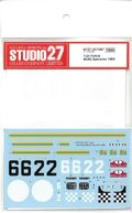 DC1267　1/24　Fulvia #6/#2 Sanremo 1969 (I社1/24Lancia対応）