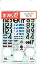 DC667C 1/12 Tyrrell 002/003 1971 (T社1/12対応）