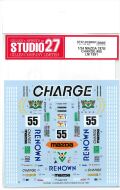 DC959D  1/24  MAZDA 787B  CHARGE #55  LM1991　(T社1/24対応）