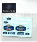 DP078 1/12 Honda NSR500 "Rothmans" logo F. Spencer WGP '85 Option (DECAL POOL)