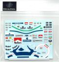 DP105 1/12 Mclaren Marlboro A. Senna / A. Prost Decal for Figure (DECAL POOL)