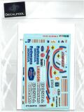 DP129 1/12 Honda NSR500 Rothmans M. Doohan & W. Gardner & E. Lawson rider '89 (DECAL POOL)