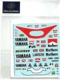 DP133 1/12 Yamaha YZR500 Marlboro K. Roberts / E. Lawson Rider '83 (DECAL POOL)