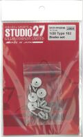 FP20189 1/20 Type102 Brake set (T社1/20対応）　STUDIO27　