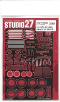 FP24255 1/24 911GT3 RS(992) GRADE UP PARTS (T社1/24対応）