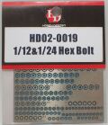 HD02-0019 1/12＆1/24　Hex Bolt