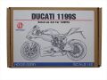 HD02-0291 1/12 Ducati 1199 Panigale S Detail-up Set For T （PE+Metal parts+Resin）